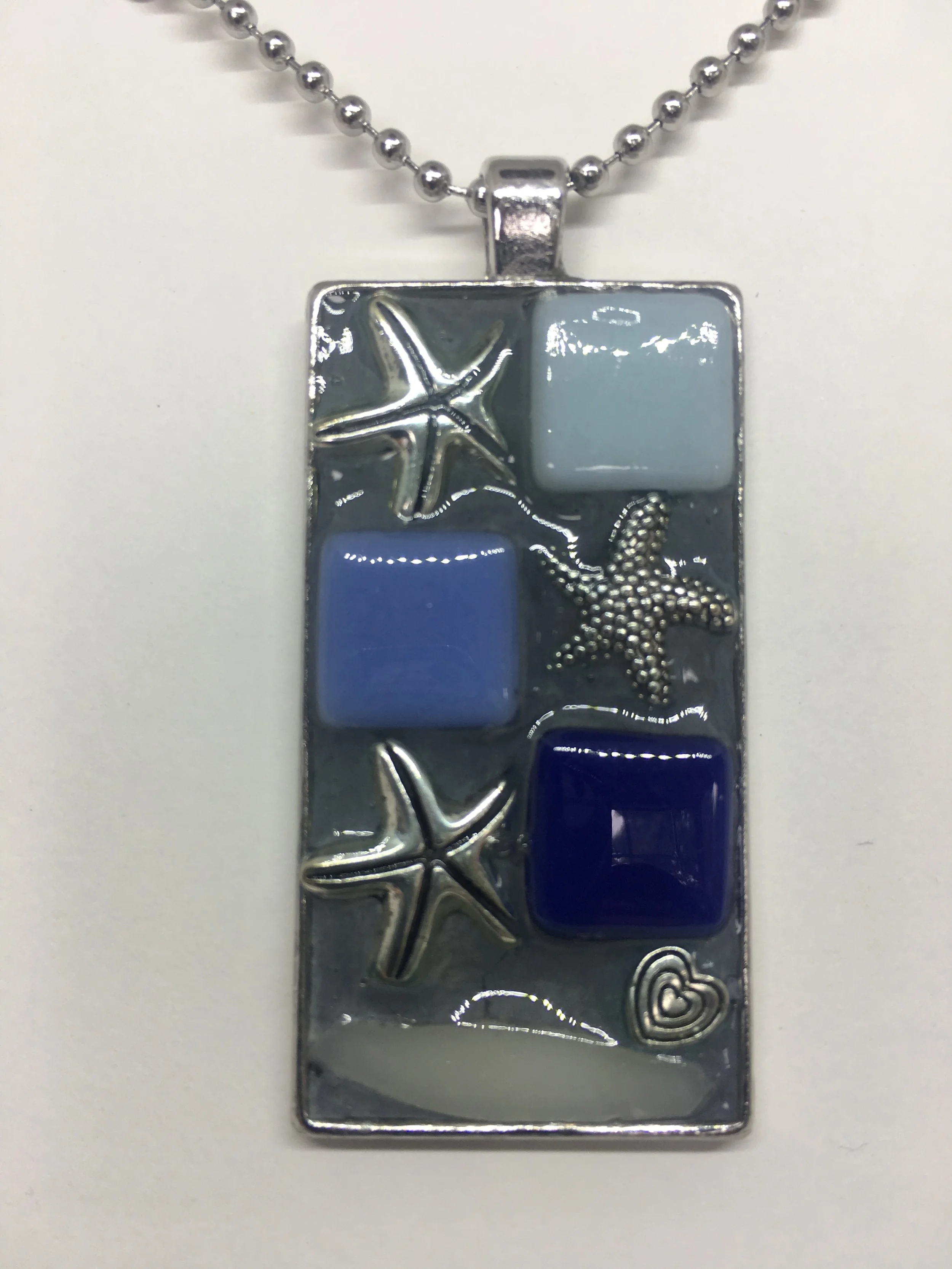 Starfish Mosaic Necklace $25