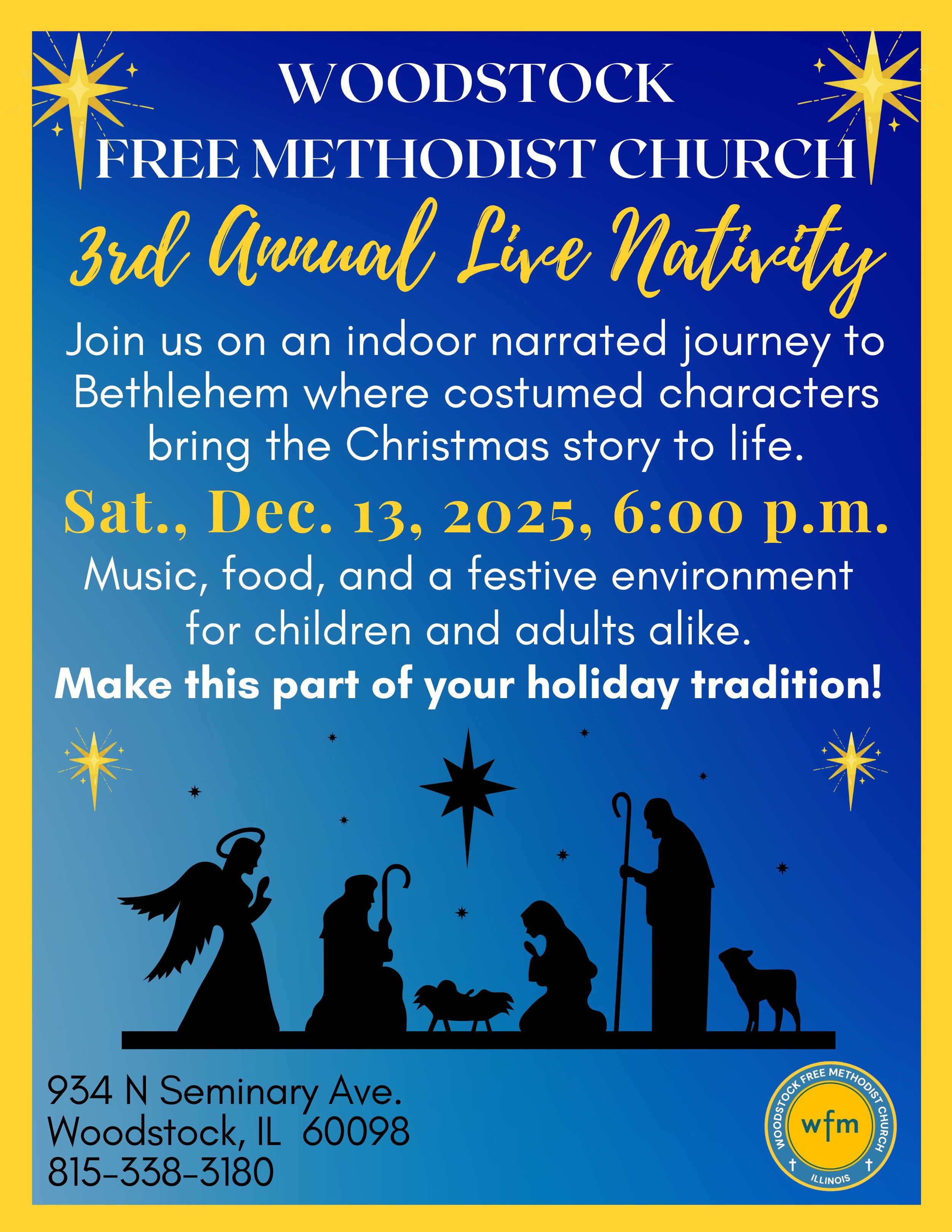 Living Nativity (Indoors)