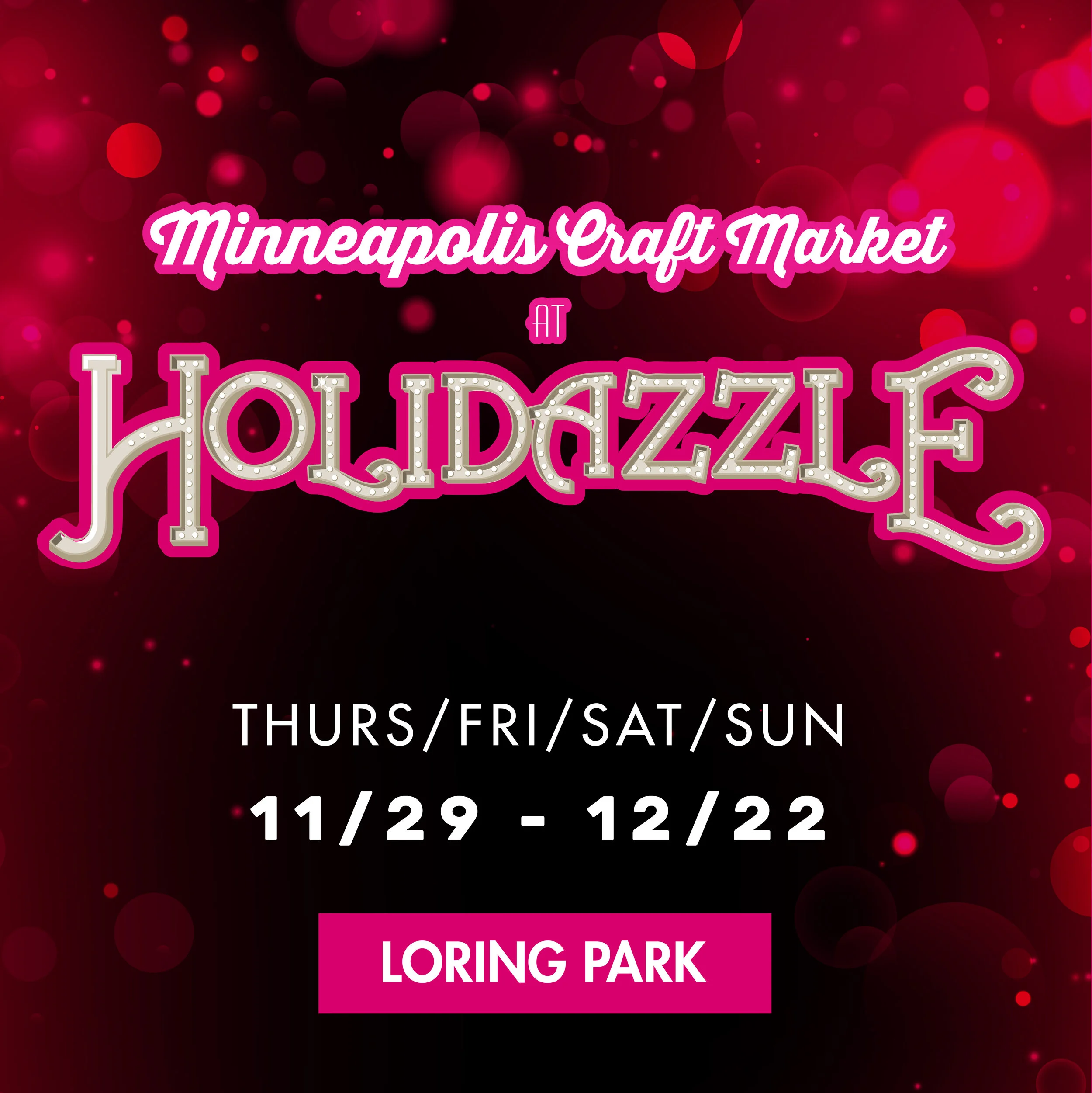 Minneapolis Craft Market at Holidazzle