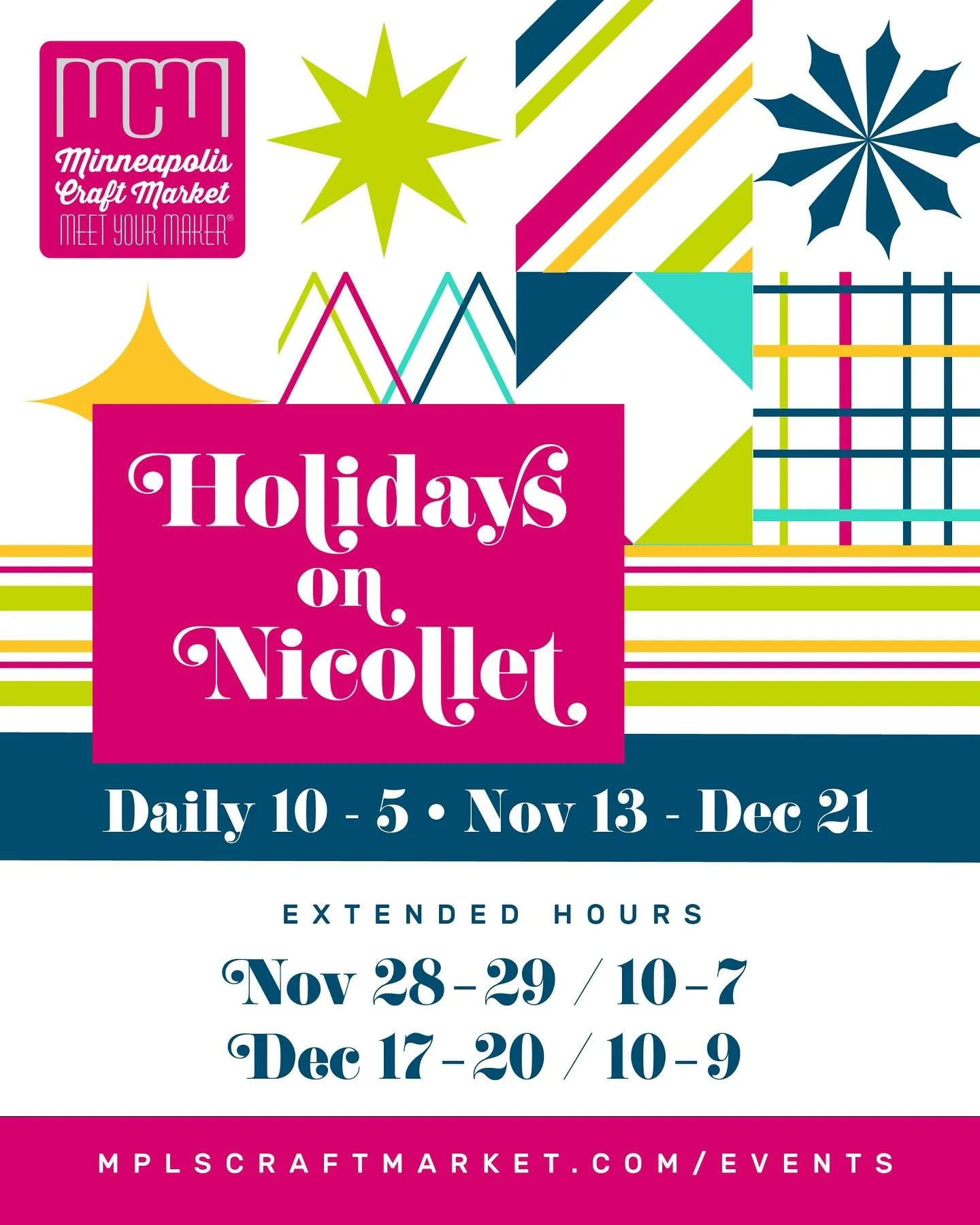 🎄✨Holidays on Nicollet opens TOMORROW inside the @idscenter @mplsdowntown your one-stop 🎁 shop for all things local + festive ☃️

📍Open daily 10AM&ndash;5PM, Nov 13&ndash;Dec 21

#downtownmpls #shoplocal #holidayseason #popupstore #mnmade