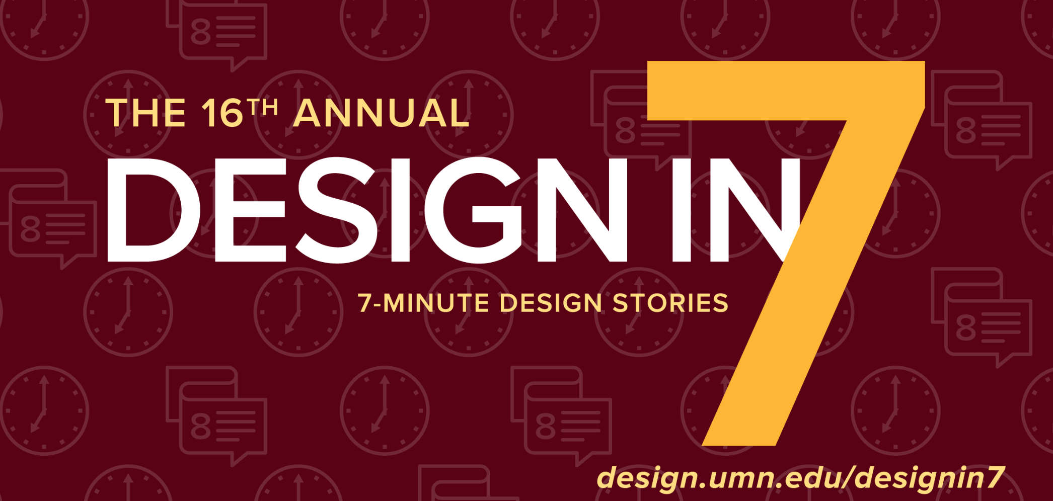 Design in 7: 7 Minute Design Stories