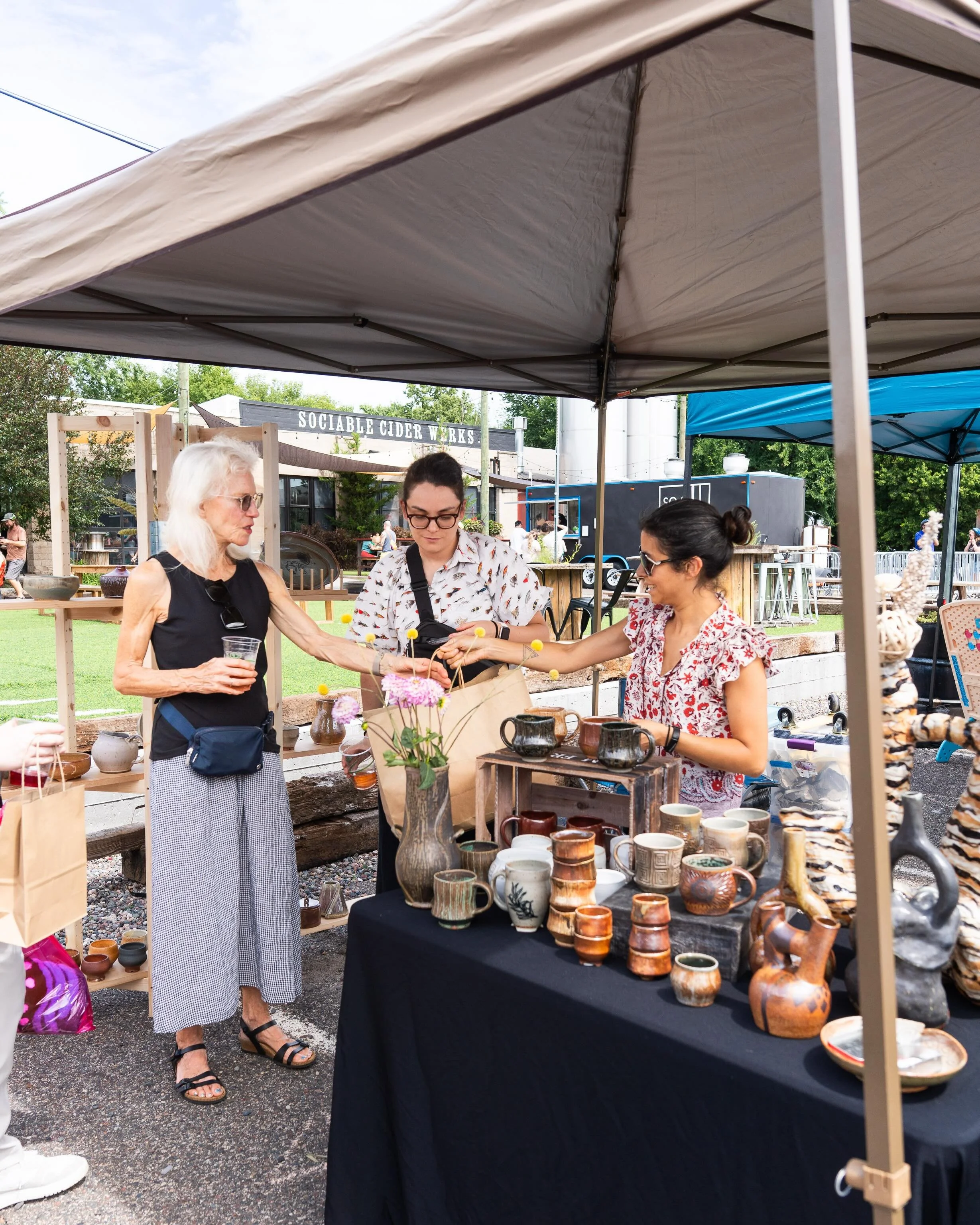 THIS Sunday, May 3rd the Minneapolis Craft Market takes over @sociablecider🍺in Northeast from 12&ndash;5 PM. Don&rsquo;t miss a full afternoon of shopping from local makers. 🎟️Link in bio for tickets.