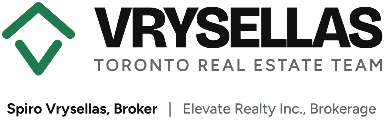 Vrysellas Team, Toronto Real Estate Team. Spiro Vrysellas, Broker, Elevate Realty Inc., Brokerage