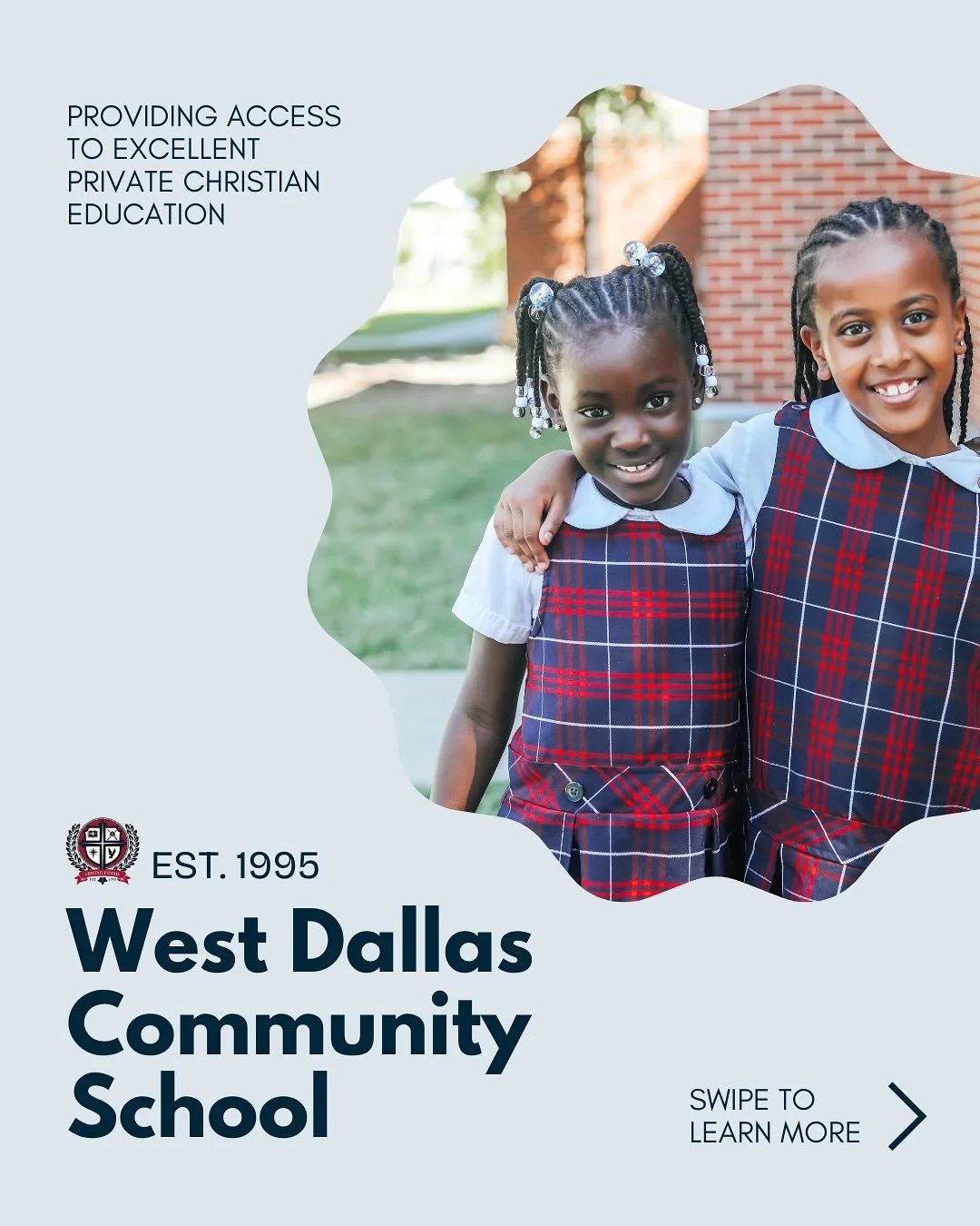 Because of so many new friends following along, we wanted to reintroduce ourselves! West Dallas Community School&rsquo;s mission is to provide students and families with access to an excellent, Christian education that prepares them to live purposefu