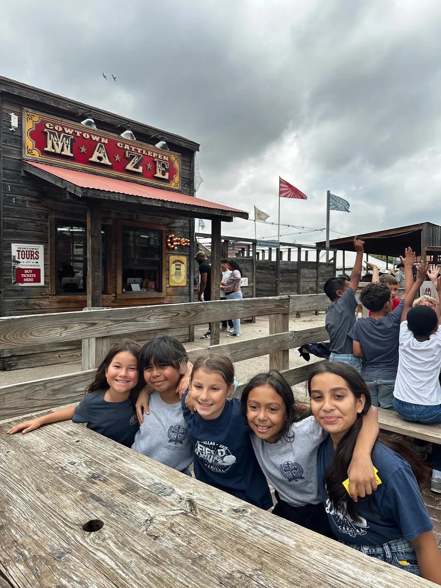 Third grade took a field trip to the Fort Worth Stockyards yesterday! They went on a historical tour of the stockyards, went through a human-sized maze, watched the cattle drive, and had a picnic lunch. It was the best day!🐂🤠