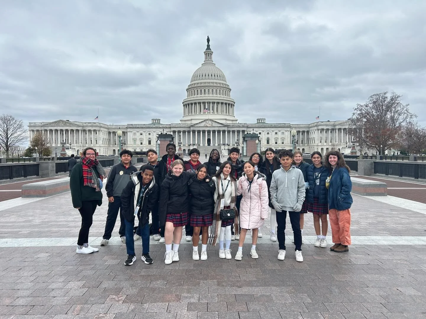 Our 8th grade students are in Washington D.C. this week! They went on a tour of the Capitol, visited the Library of Congress, and explored several museums. 🇺🇸

Many alumni recall this trip as their favorite memory from their days at WDCS &mdash; we