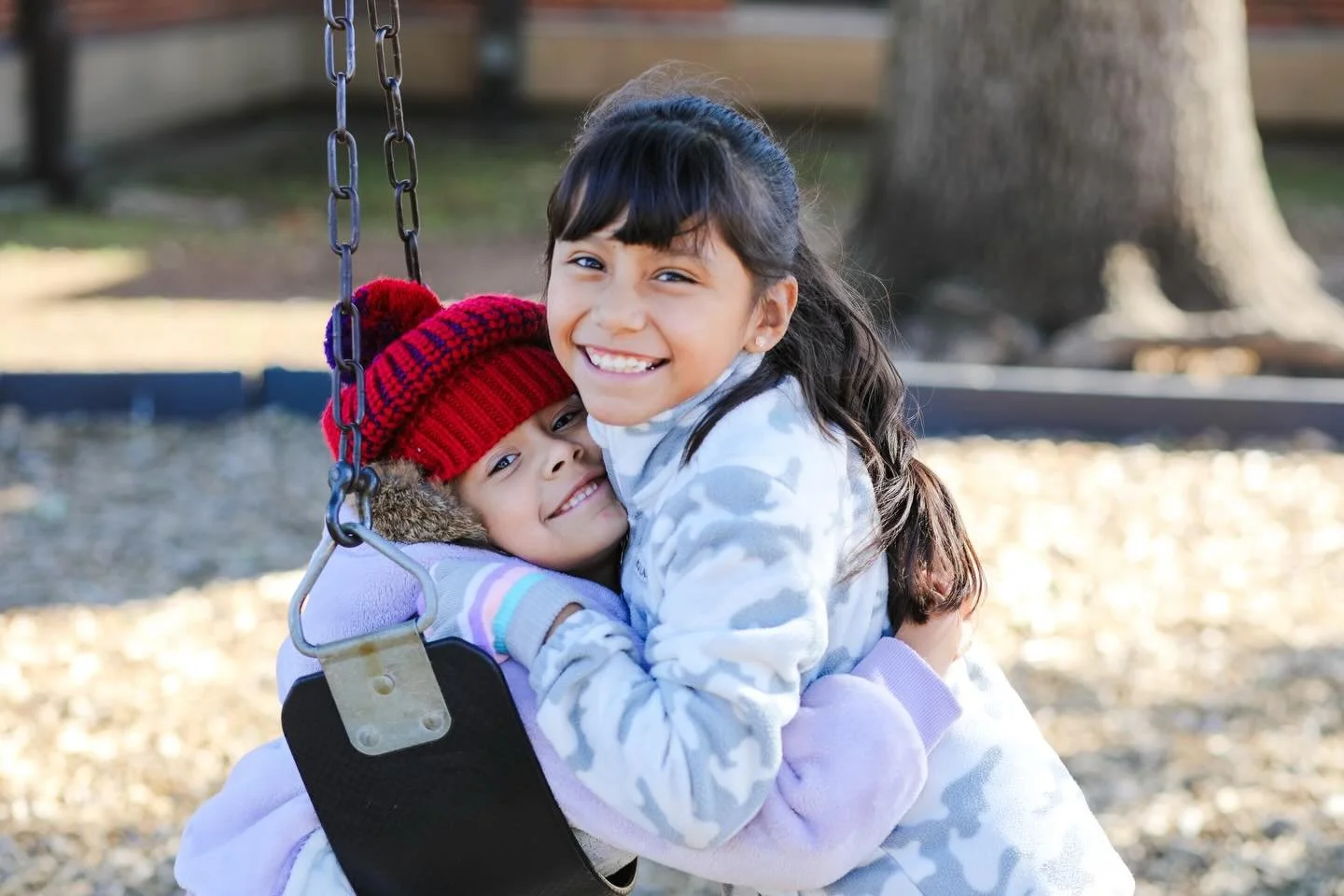 Students are bundled up and back at school. It&rsquo;s beginning to feel a lot like Christmas! ❄️💙