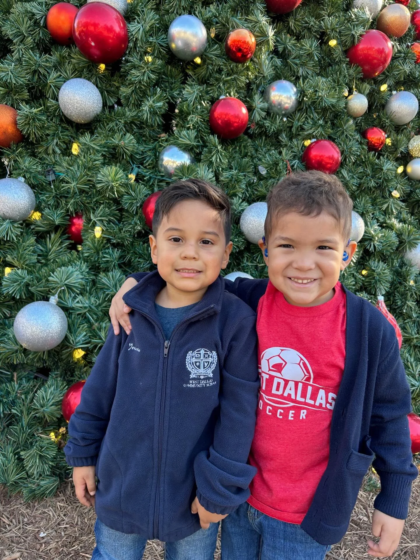 Merry Christmas from West Dallas Community School! 🎄❤️ 

&ldquo;For to us a child is born, to us a son is given; and the government shall be upon his shoulder, and his name shall be called Wonderful Counselor, Mighty God, Everlasting Father, Prince 