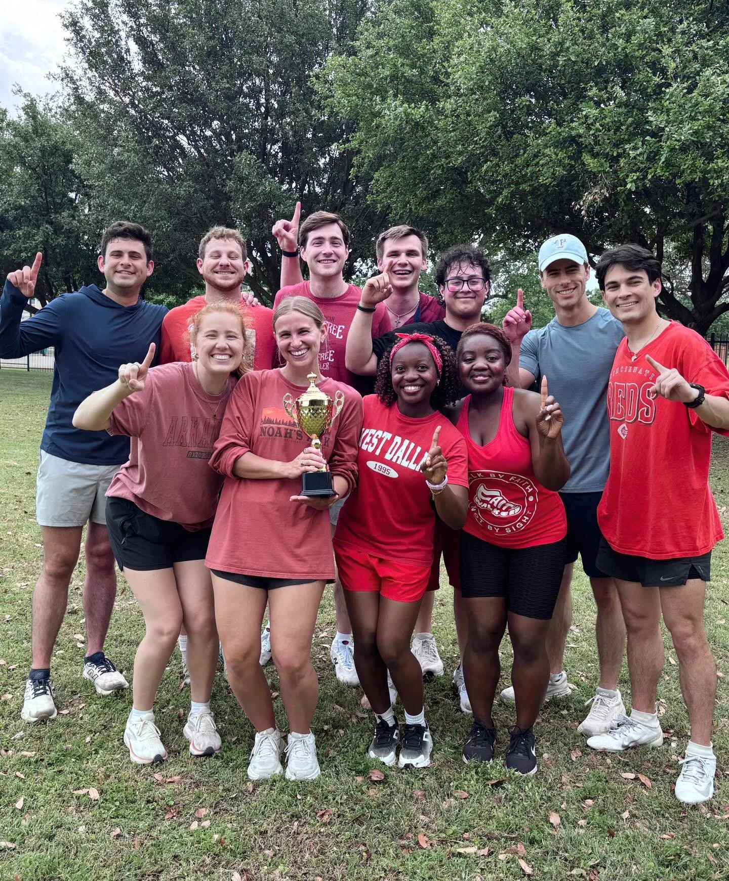 60+ young professionals competed in our Champions Club Kickball Tournament on Saturday.🏆🤩 The Red Team claimed the championship trophy&mdash;with help from some of our very own WDCS faculty! Thanks to everyone who came out to support. ❤️