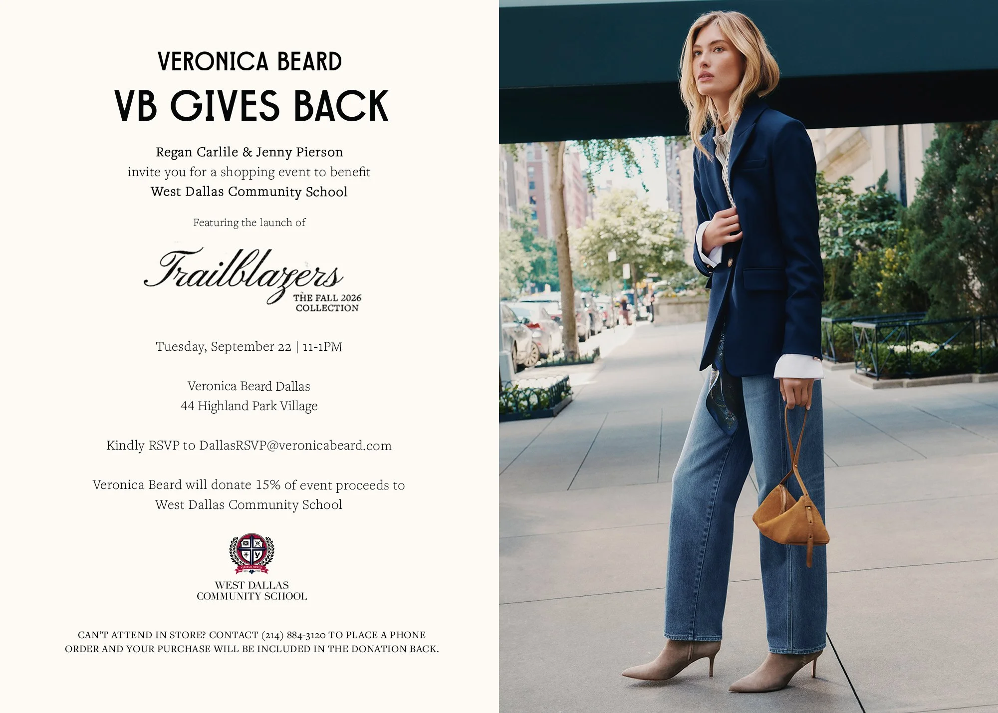 Veronica Beard Gives Back