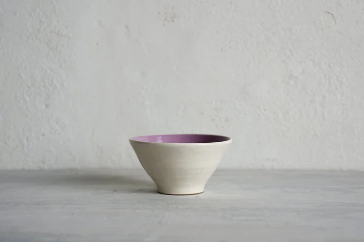 White Lilac Bowl