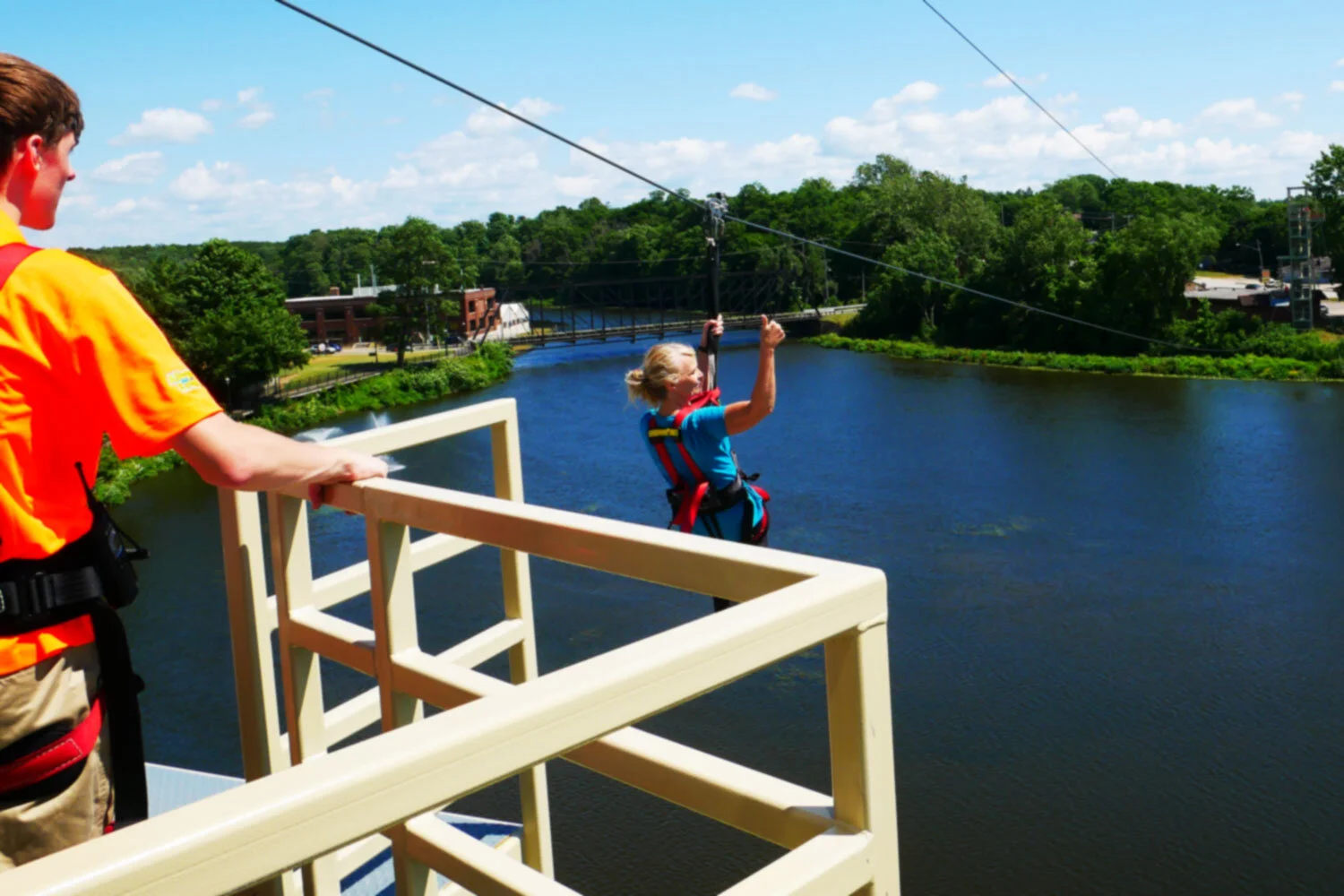 Riverfront Zip Line — Allegan Event