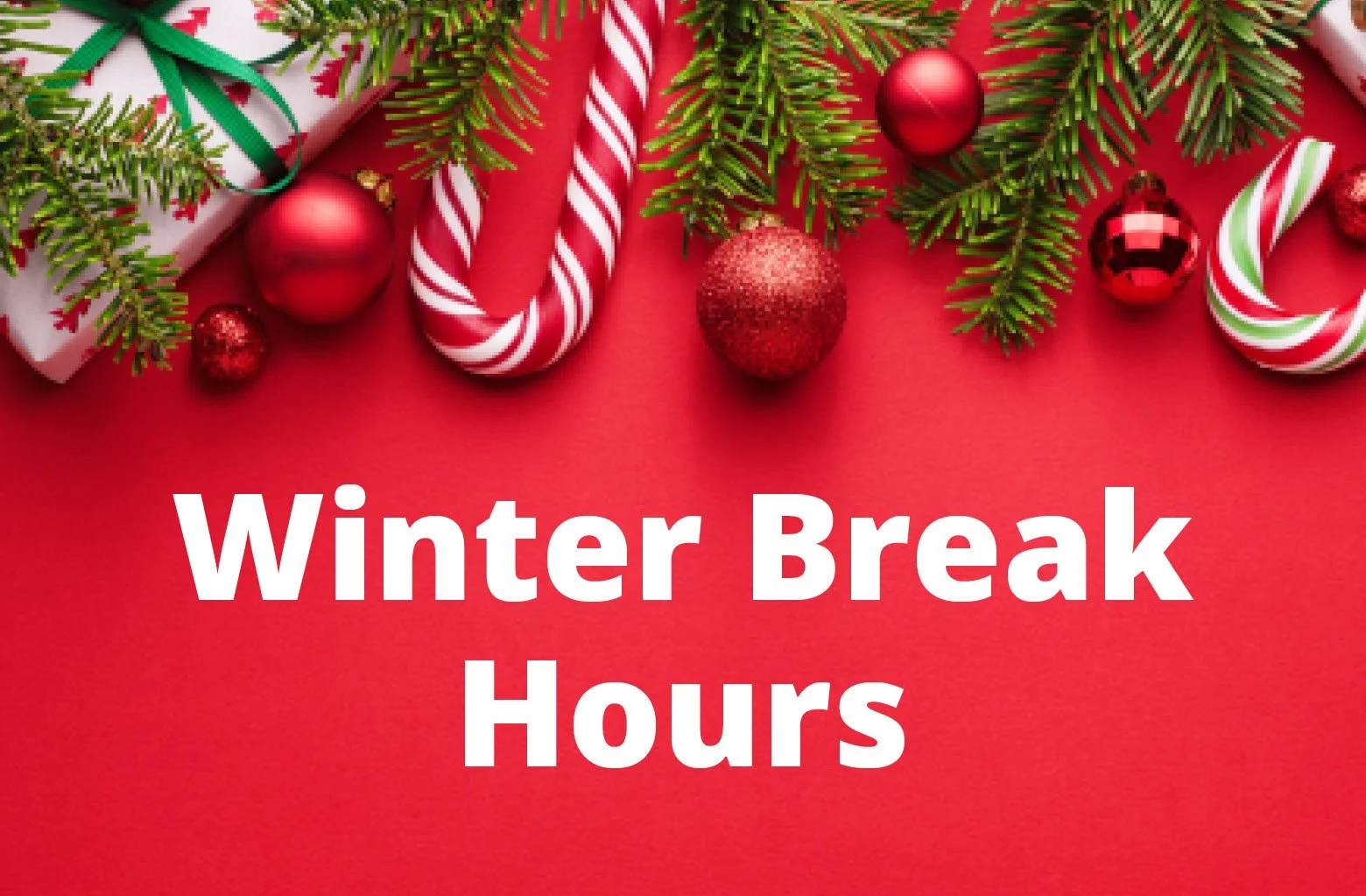 Winter Break Hours