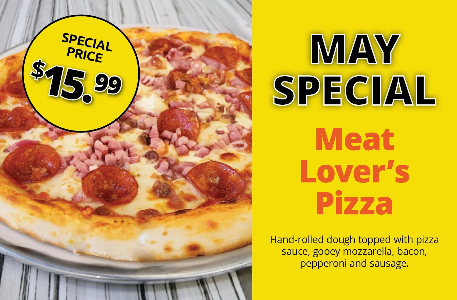 Savor the Flavor: Allegan's Meat Lover's Pizza Special