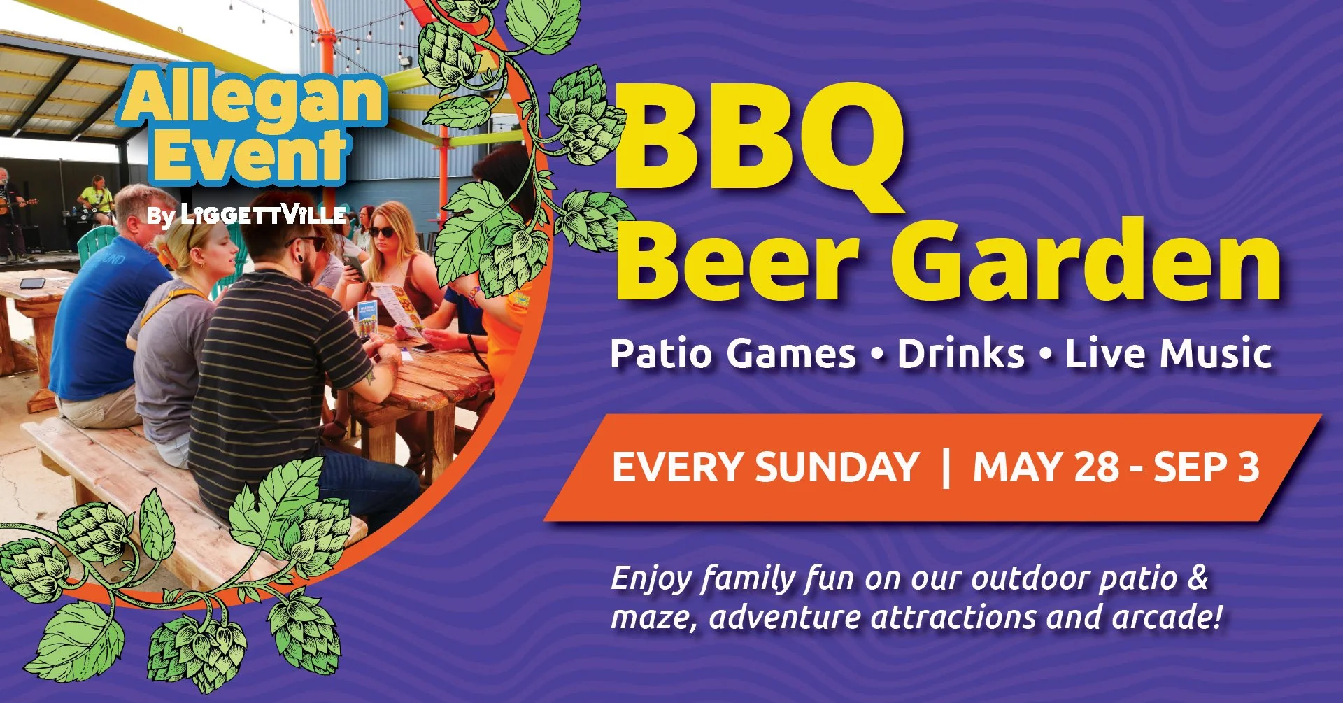 Allegan Event BBQ Beer Garden