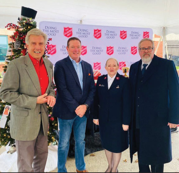 Salvation Army Red Kettle Campaign Kickoff intended to inspire