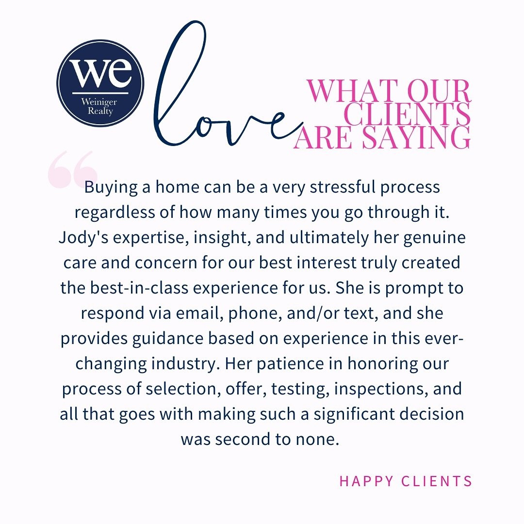 Our clients&rsquo; feedback brightens our day! We are always thrilled to hear from them and are so grateful for their kind words. Our agents work wonders, and we&rsquo;re delighted that our clients recognize it too. Great work @jodyudelsman! 

#njrea