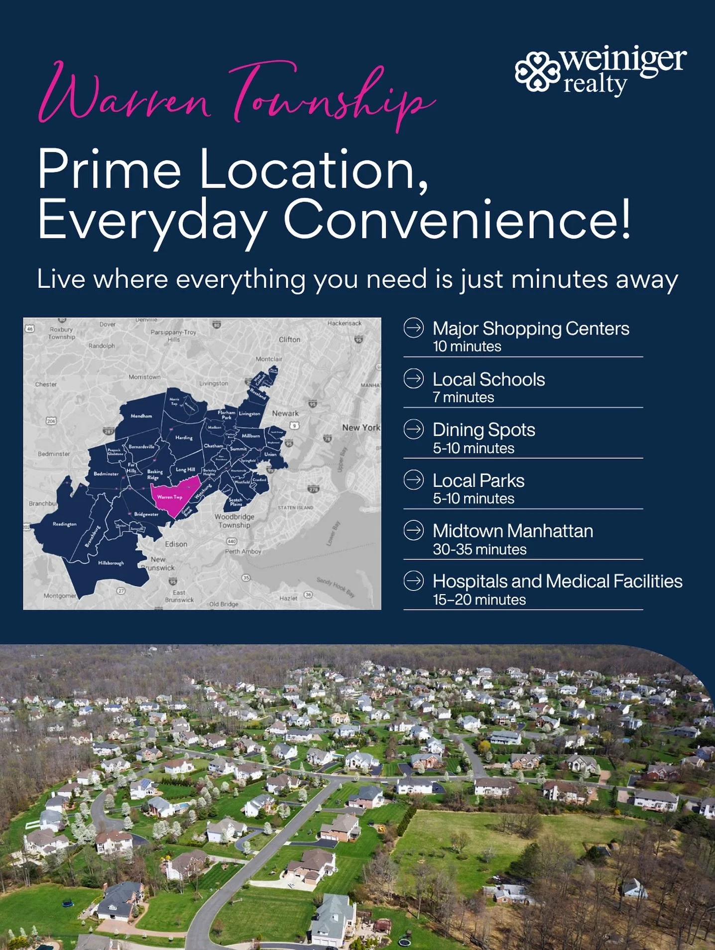 We don&rsquo;t just work here &mdash; we live here. 💗

There&rsquo;s a reason so many people fall in love with Warren, New Jersey. It has that rare balance of small-town charm and everyday convenience. From top-rated schools and beautiful parks to l