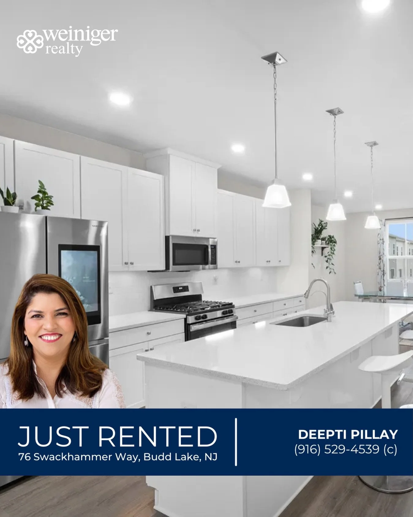 🔑 Another home off the market! 🎉

So proud of @deeptipillayrealtor for securing the perfect home for her clients in the Budd Lake / Mount Olive area. From first meeting to keys in hand, she moved fast, negotiated hard, and delivered exactly what th