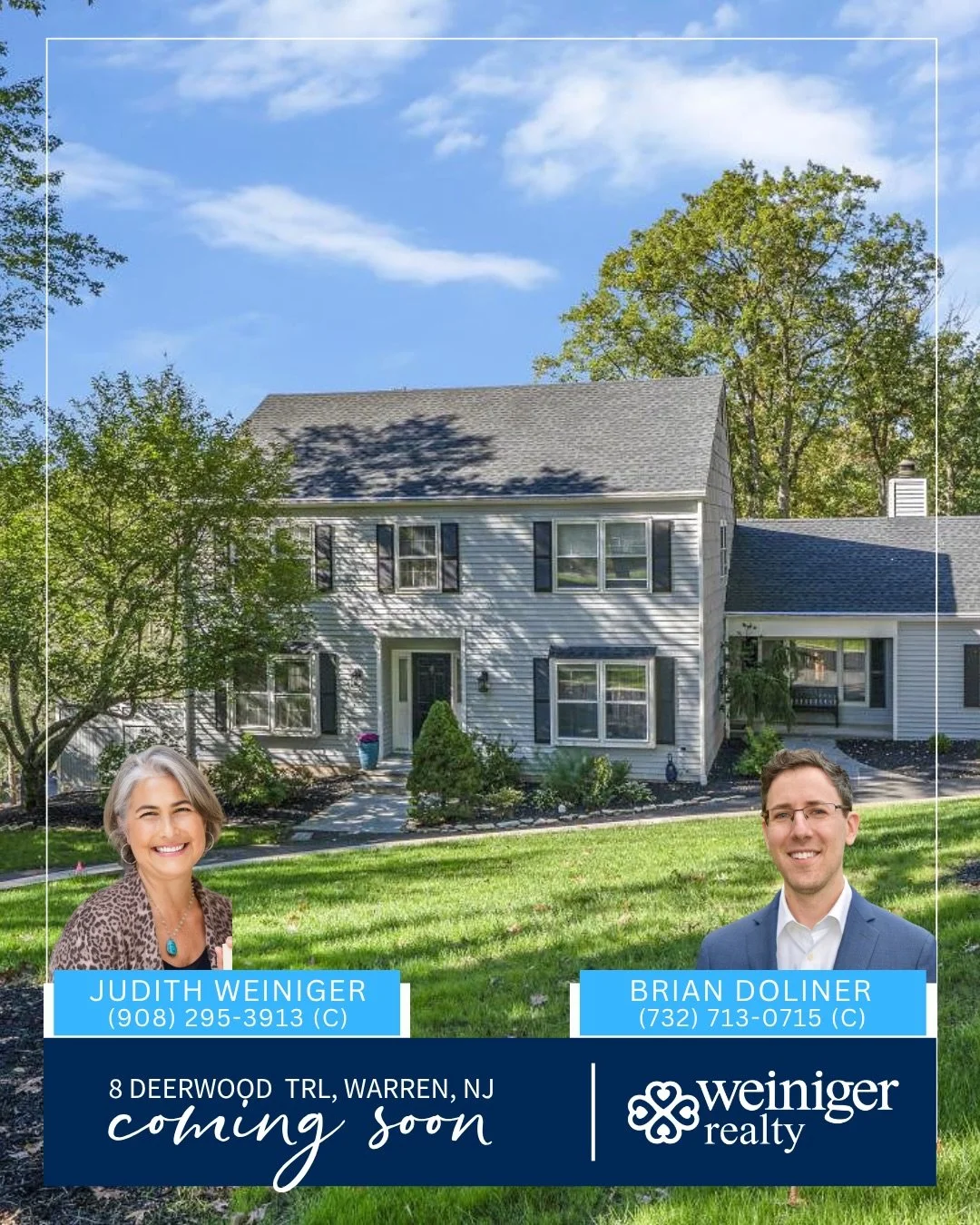 Coming Soon to Warren

8 Deerwood Trail offers the kind of setting buyers are always looking for with 1.5 scenic acres, a quiet street, and beautifully updated living spaces.

✅ 4 bedrooms | 3.1 baths
✅ Updated kitchen with quartz countertops + overs