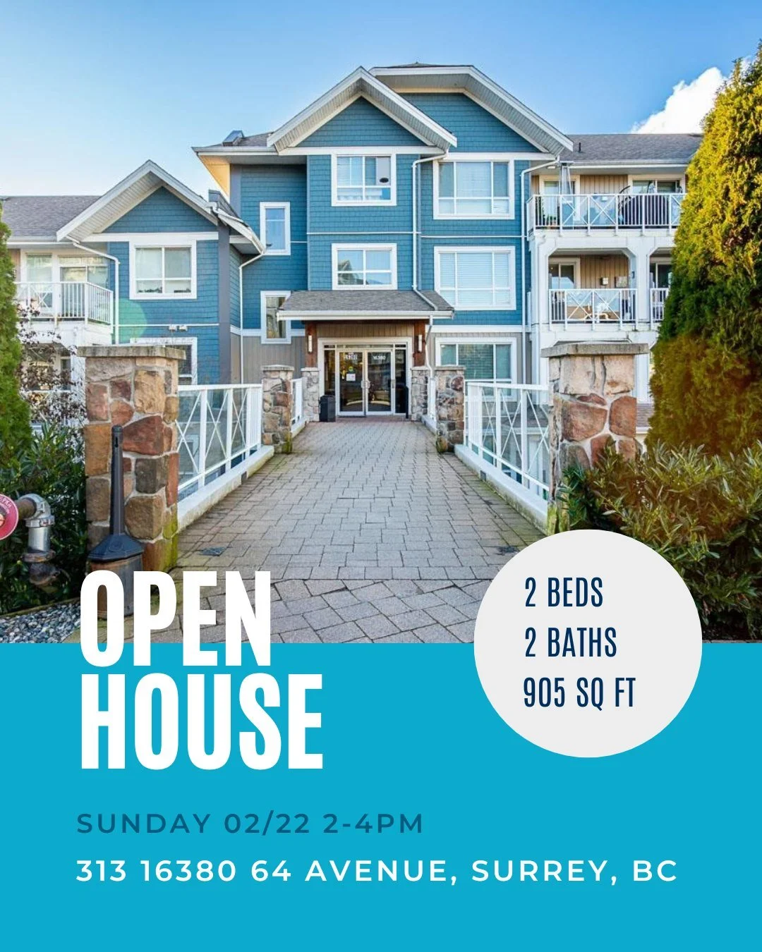 Plans this weekend? How about looking at a few homes with some new prices...

We'll be at 313 16380 64 Avenue, Surrey | 💰 NEW PRICE $589,900
OPEN HOUSE SUNDAY 2 - 4 PM

and 6069 163B Street, Surrey | 💰 NEW PRICE $1,378,000
OPEN HOUSE SUNDAY 2 - 4 P