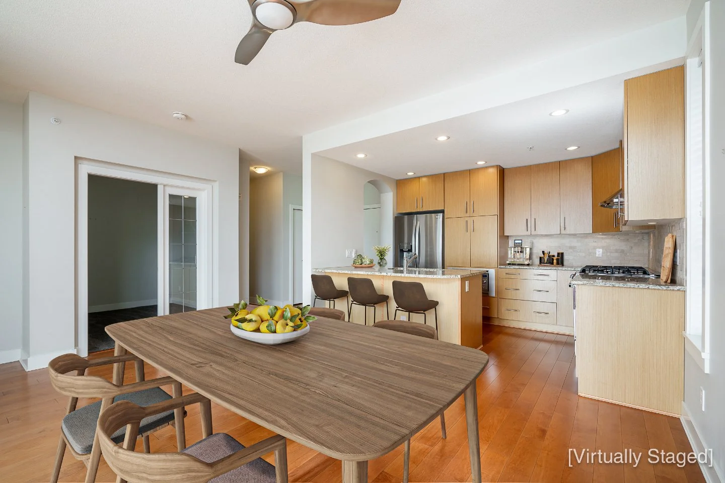 You weren't sad, you just didn't have a top-floor 2 bedroom condo in the St. Andrews complex with a giant south-facing patio. 

PLUS 2 parking stalls &amp; storage.

This bright SE-facing 1,326 sq ft B-plan condo offers 2 large bedrooms, a bonus den,