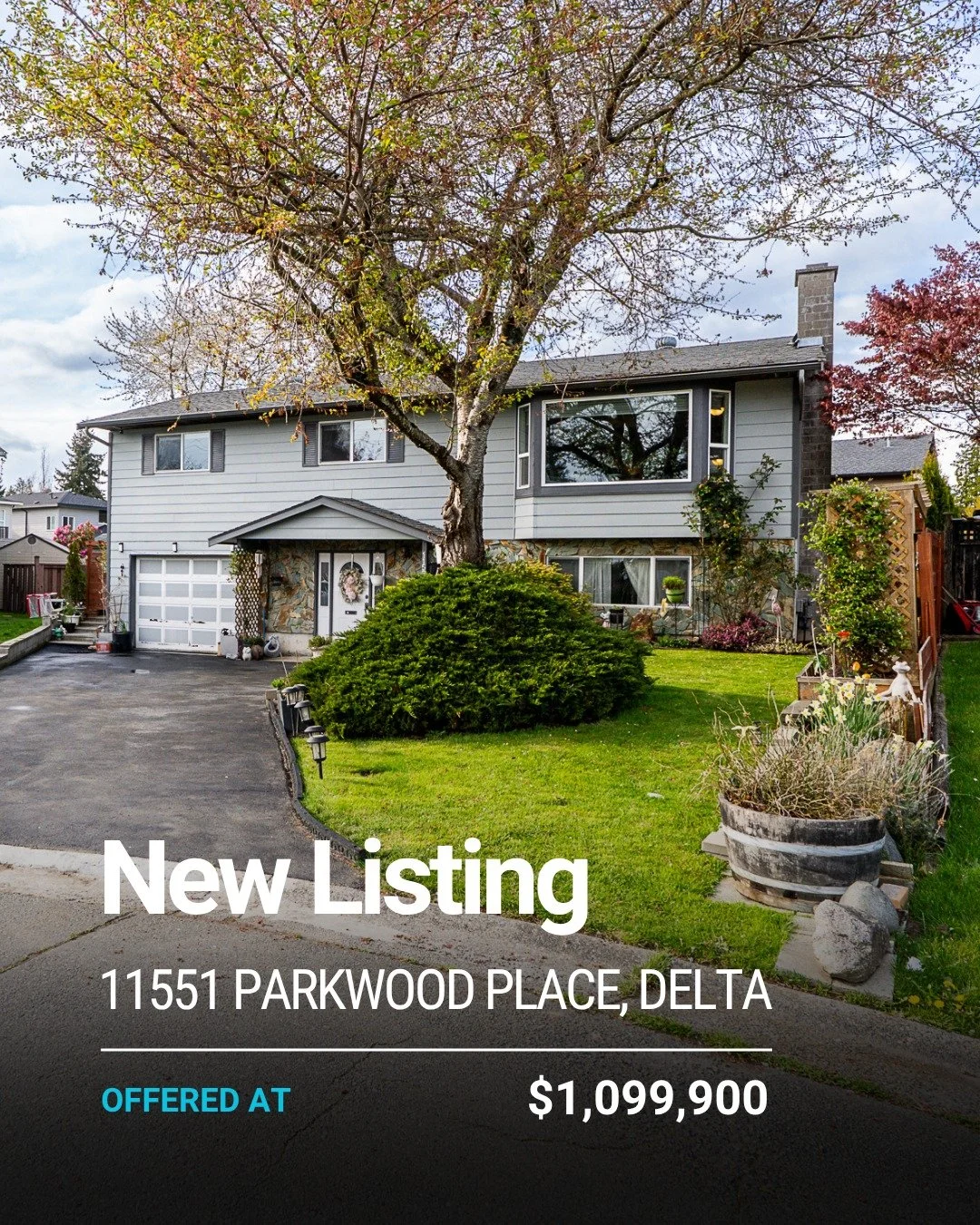 Well-Cared-For Home in North Delta! This charming 1,984 sq ft basement-entry home offers 3 bedrooms and 1.5 baths on a 5,457 sq ft pie-shaped lot with a spacious backyard. Tastefully updated with a modern kitchen featuring granite counters &amp; stai