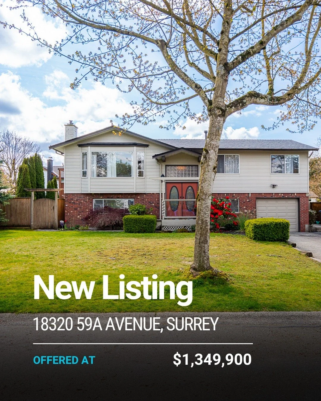 Poolside Living in Cloverdale!

This spacious 2,497 sq ft split-entry home offers 4 bedrooms and 3 full baths in a fantastic family neighbourhood. Updates include a new roof, newer furnace (2016), refreshed kitchen, and hardwood floors.

Bright main 