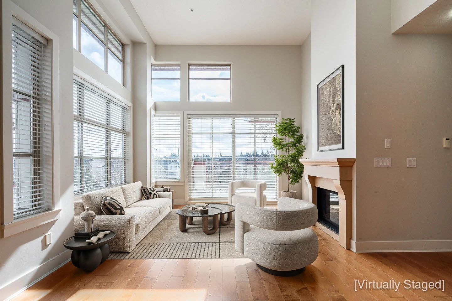 When we hear, &ldquo;we're looking for a penthouse with some high ceilings&rdquo;

This is the listing we show you. 

Built in 2007, this top-floor Corner Unit at St. Andrews at Northview! This bright SE-facing 1,326 sq ft B-plan condo offers 2 large