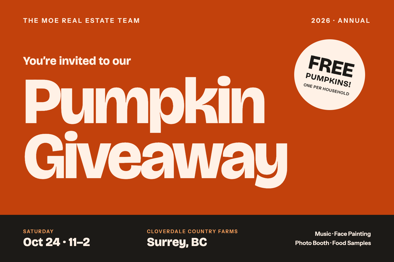 Our Annual Pumpkin Giveaway Is Back (and the Pumpkins Are Free!)