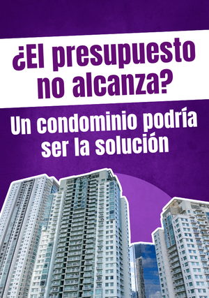 ¿El presupuesto no alcanza? Un condominio o townhome podría ser la solución