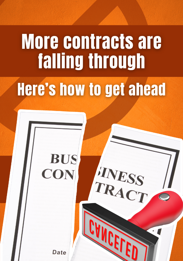 More contracts are falling through — here’s how to get ahead — Lake ...