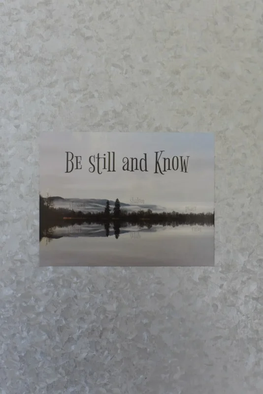 Be Still and Know Magnet