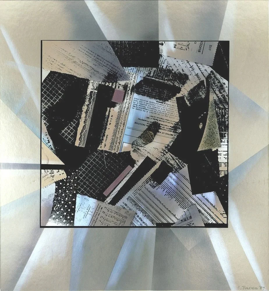 "Abstract No. 1a"  1972, 12" x 12"
