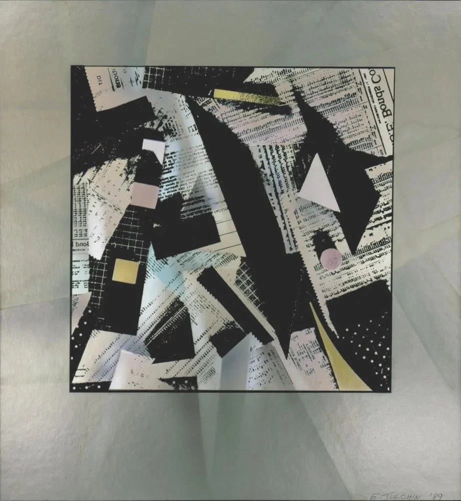"Abstract No. 1b"  1972, 12" x 12"