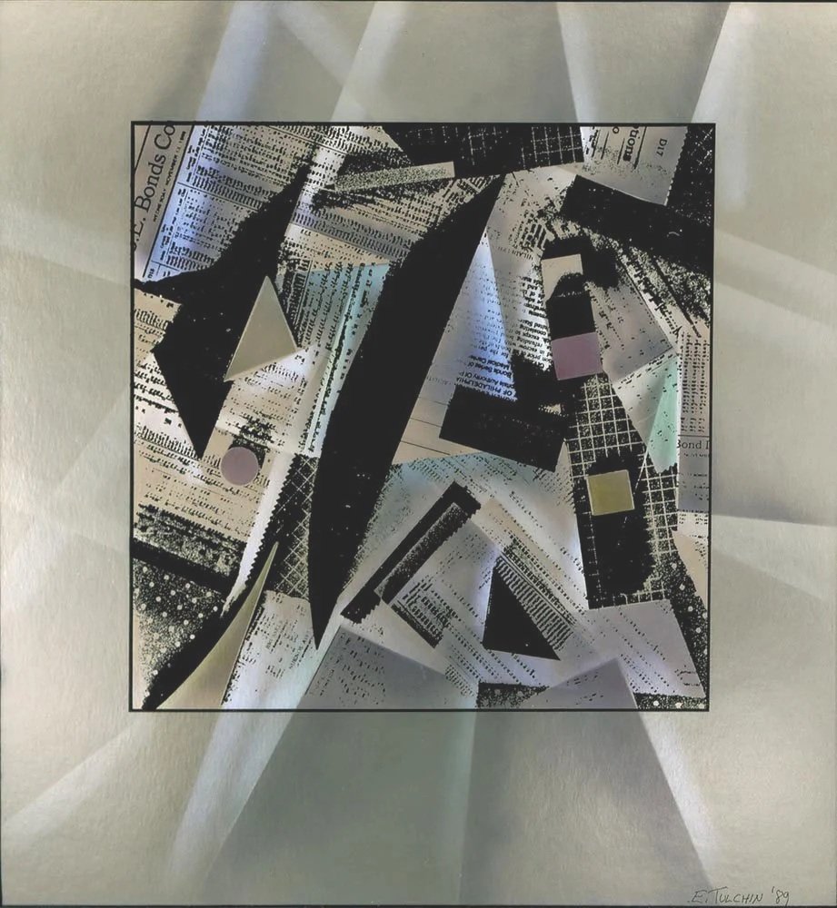 "Abstract No. 2b"  1972, 12" x 12"