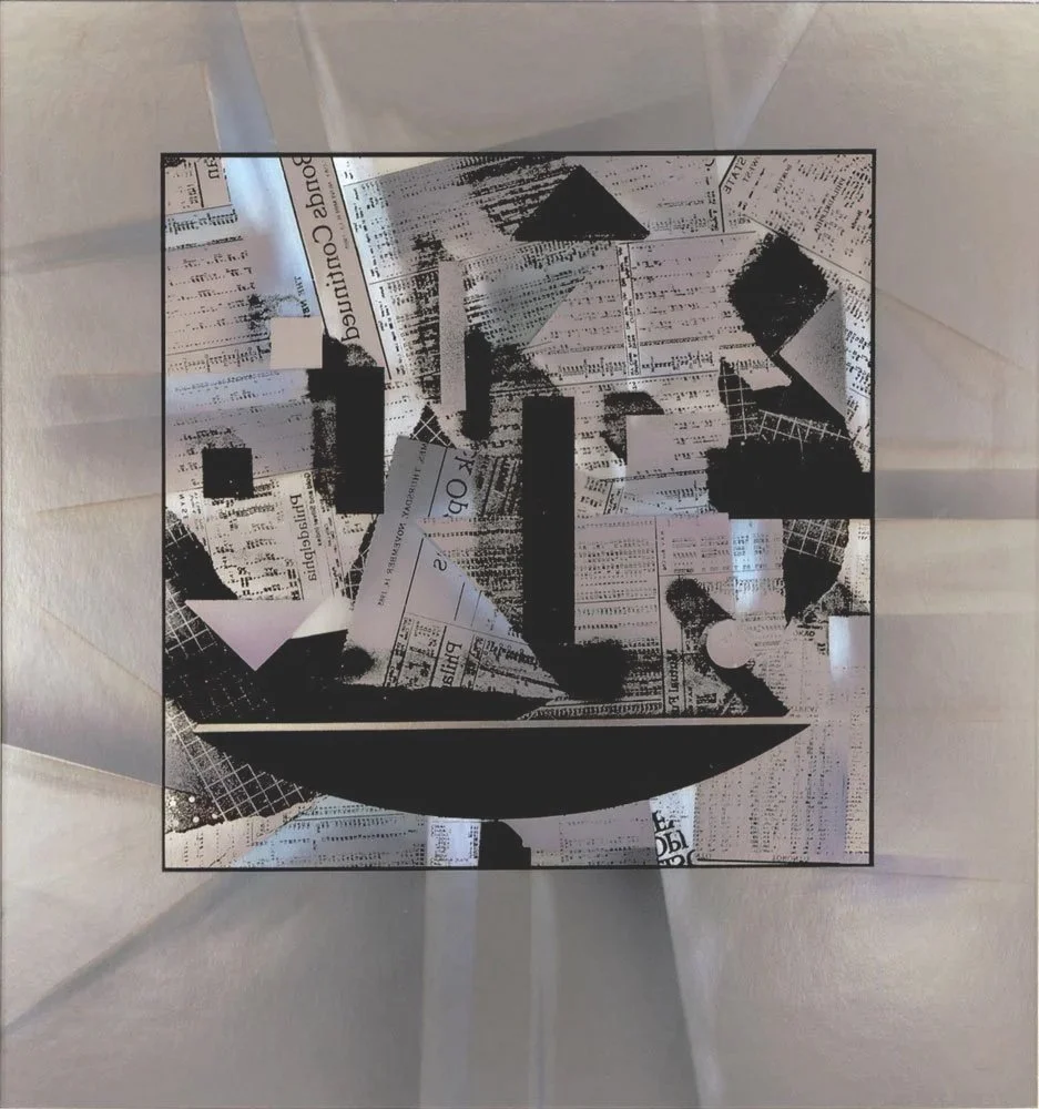 "Abstract No. 2c"  1972, 12" x 12"