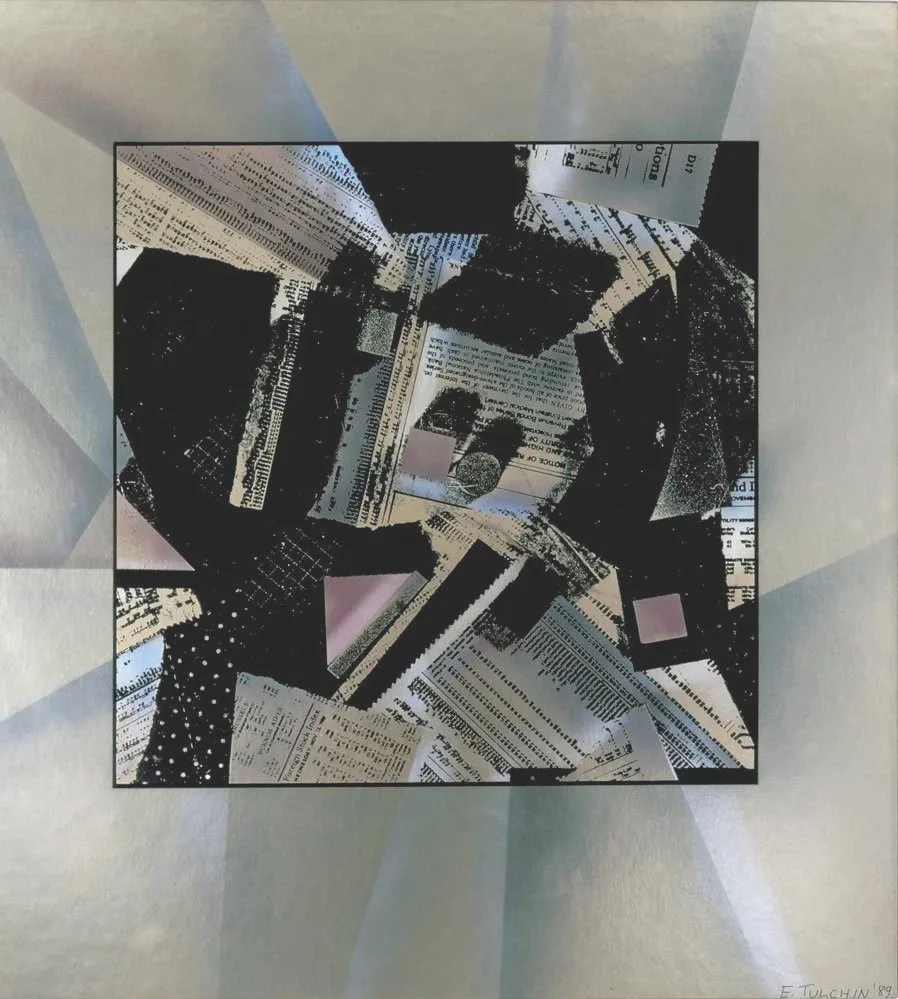 "Abstract No. 3a"  1972, 12" x 12"