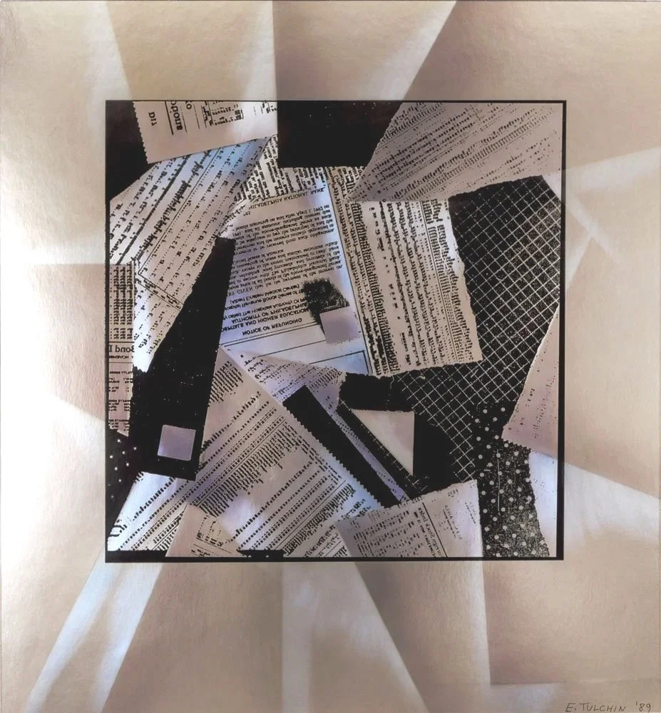 "Abstract No. 4b"  1972, 12" x 12"