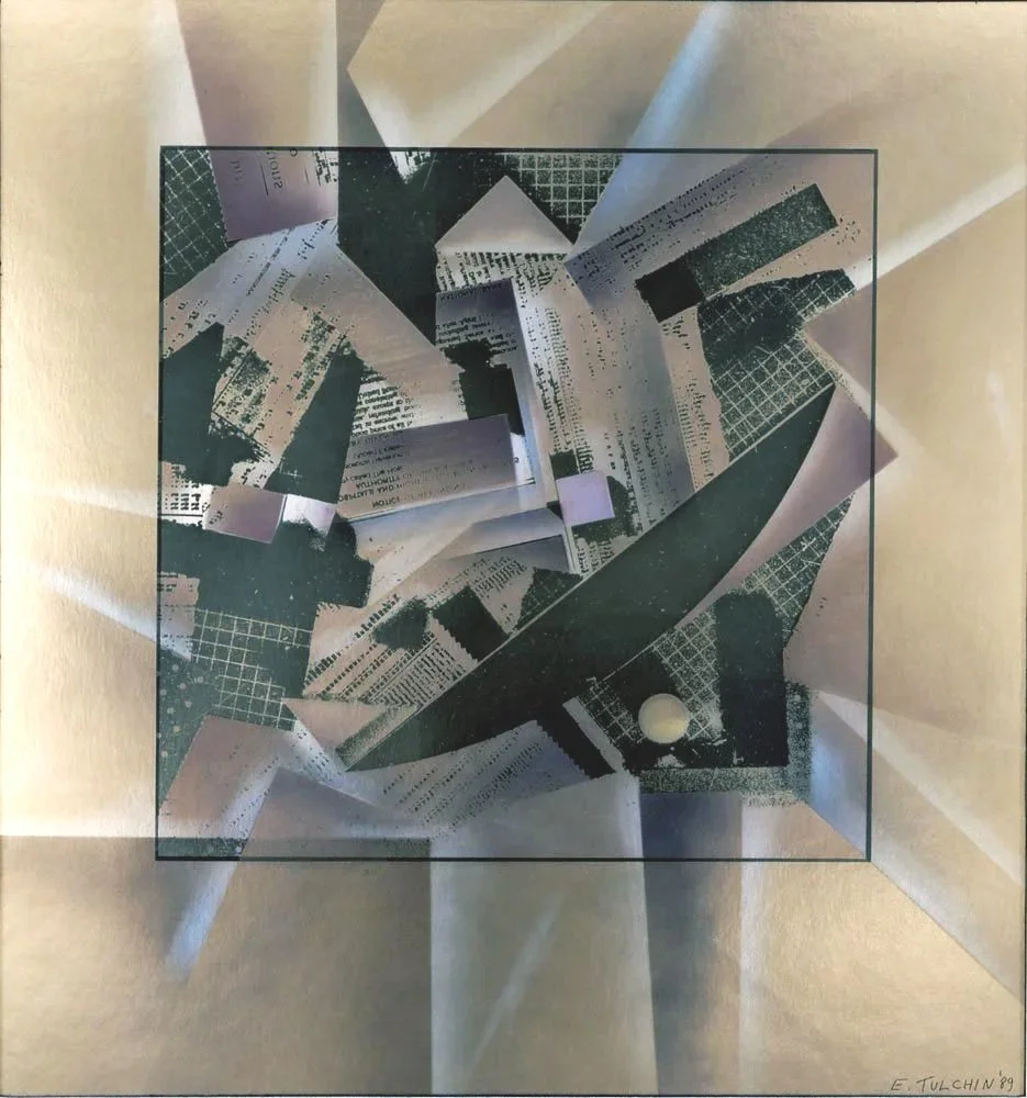 "Abstract No. 4a"  1972, 12" x 12"