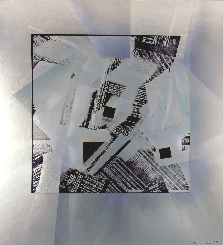 "Abstract No. 3c"  1972, 12" x 12"