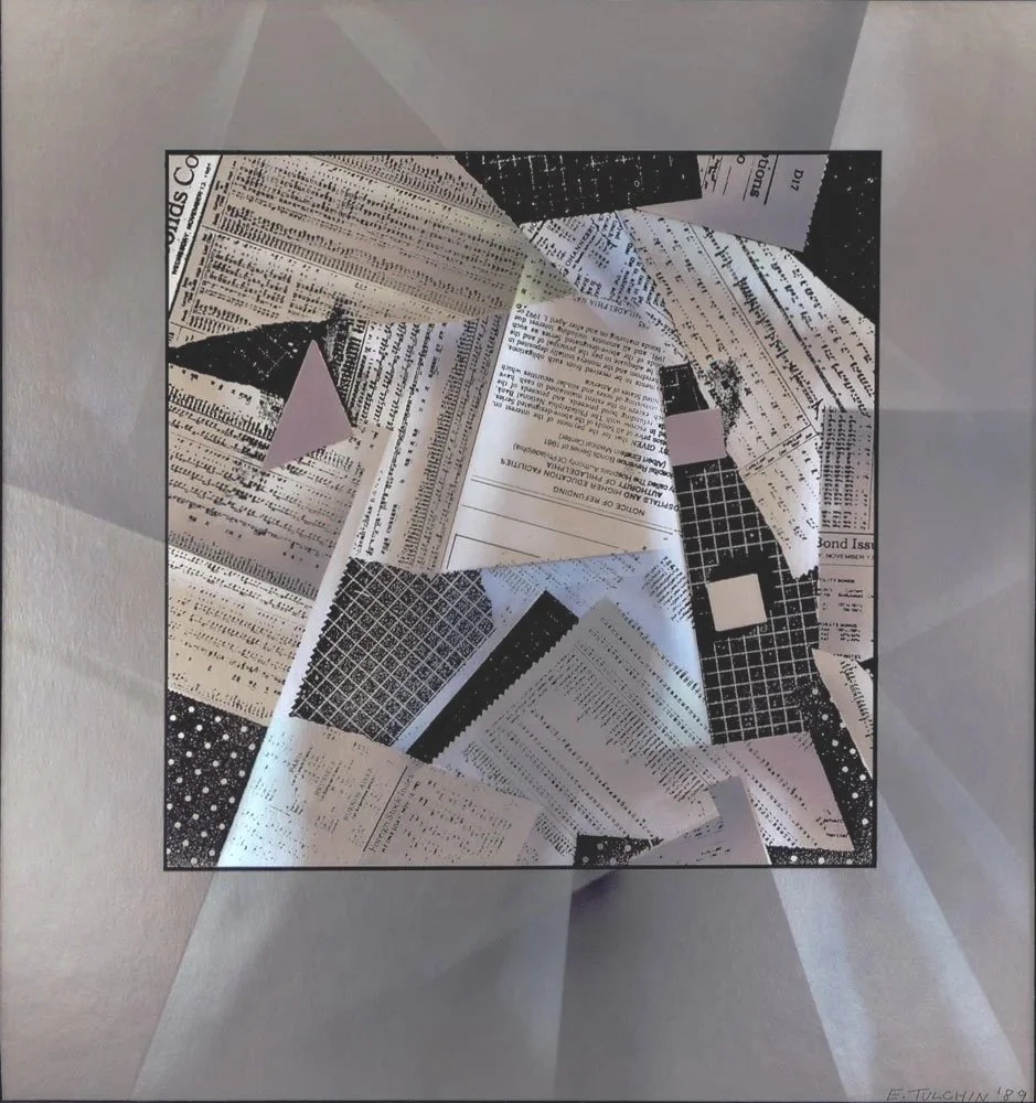 "Abstract No. 3b"  1972, 12" x 12"