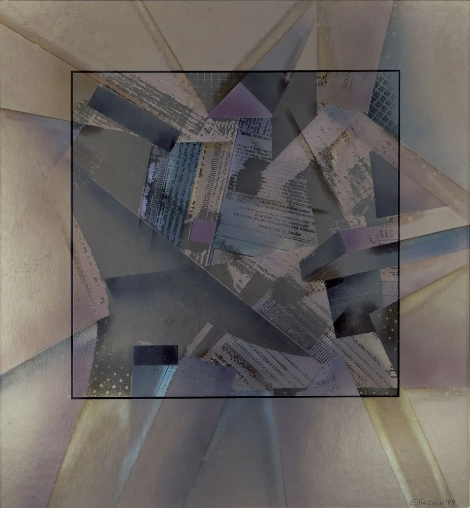 "Abstract No. 4c"  1972, 12" x 12"
