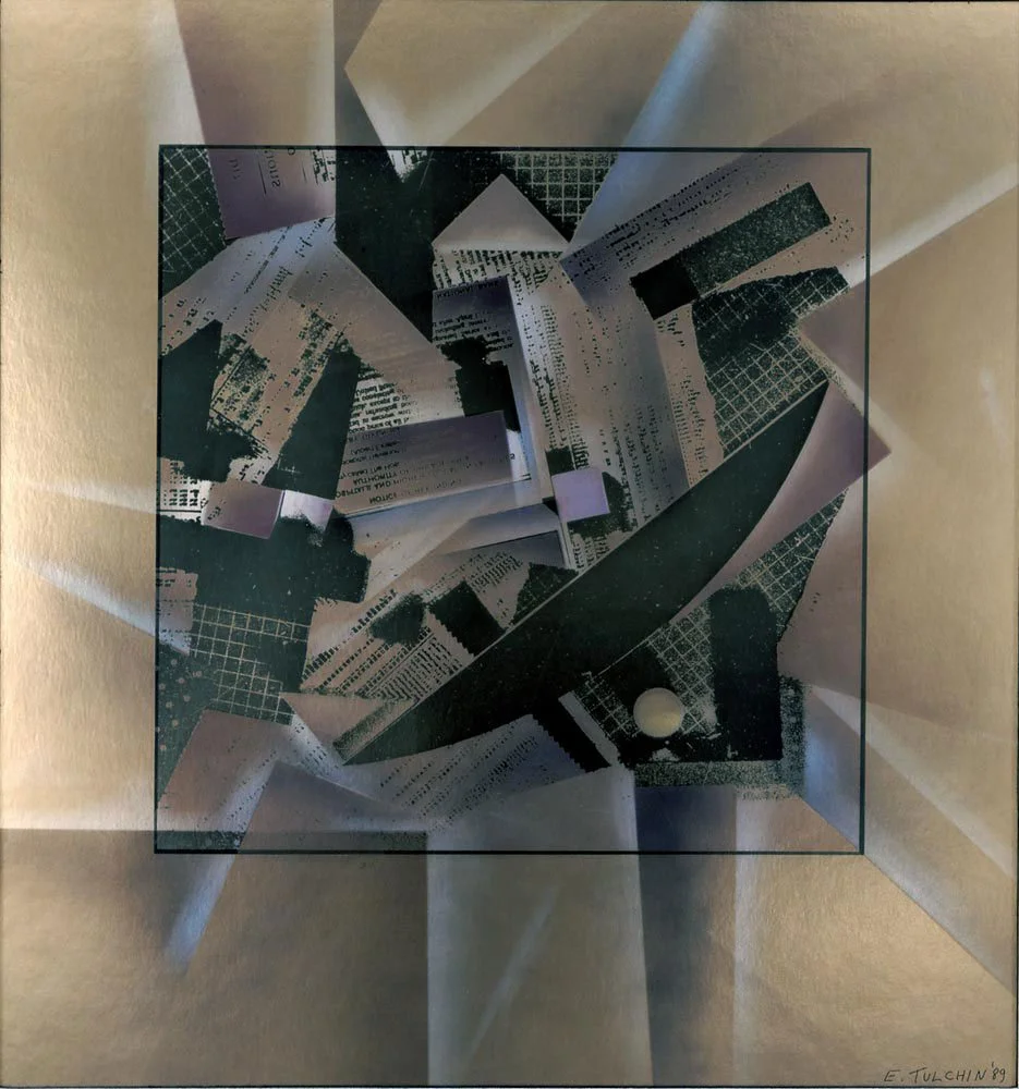 "Abstract No. 4a"  1972, 12" x 12"