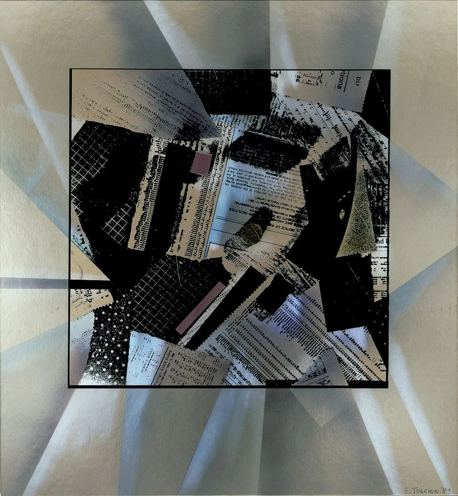 "Abstract No. 1a"  1972, 12" x 12"