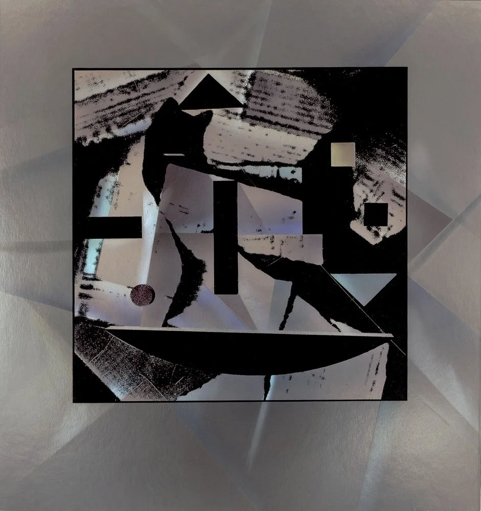 "Abstract No. 1c"  1972, 12" x 12"