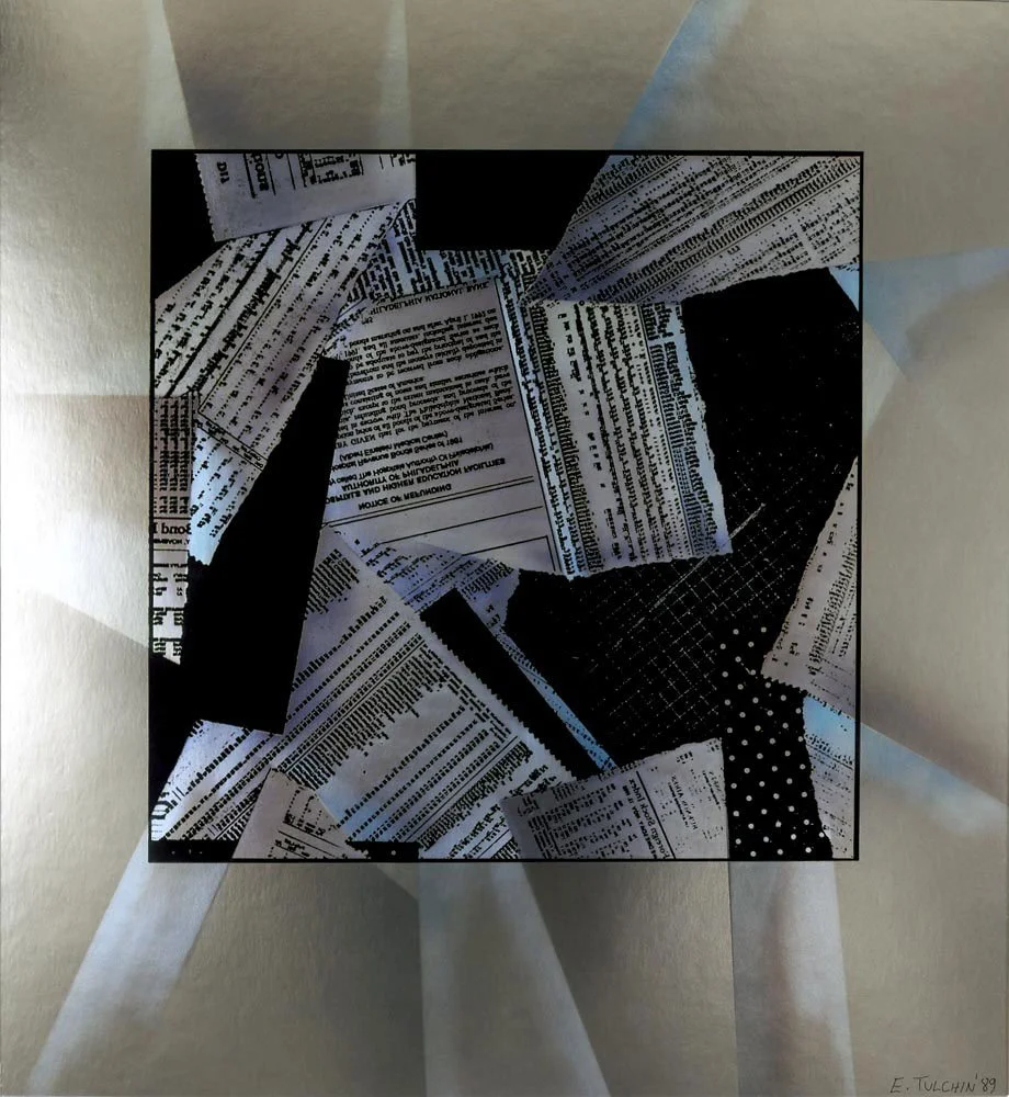 "Abstract No. 2a"  1972, 12" x 12"