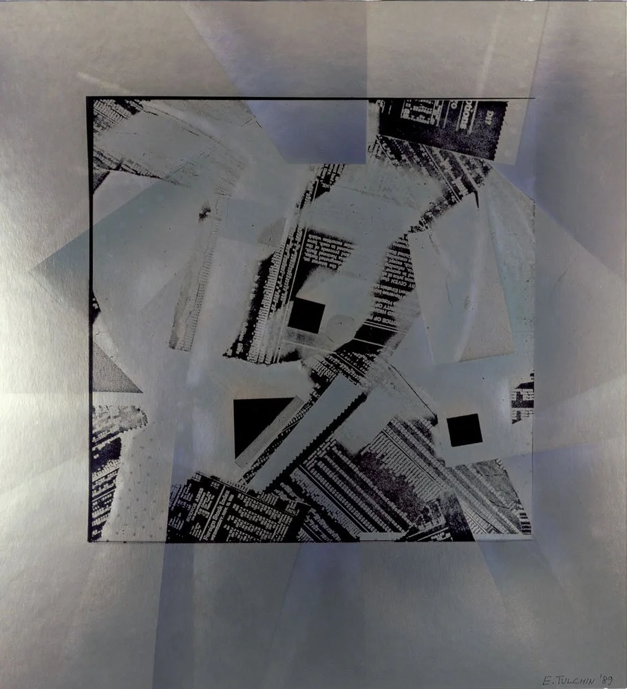 "Abstract No. 3c"  1972, 12" x 12"