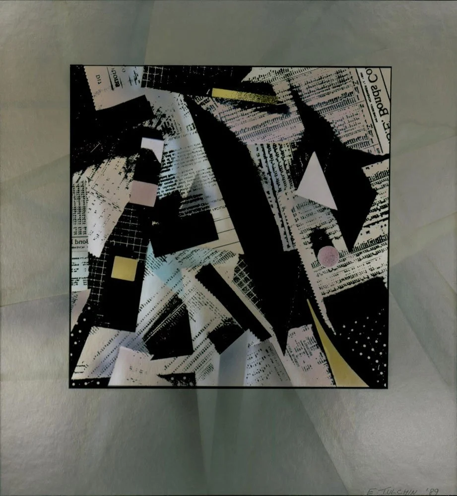"Abstract No. 1b"  1972, 12" x 12"