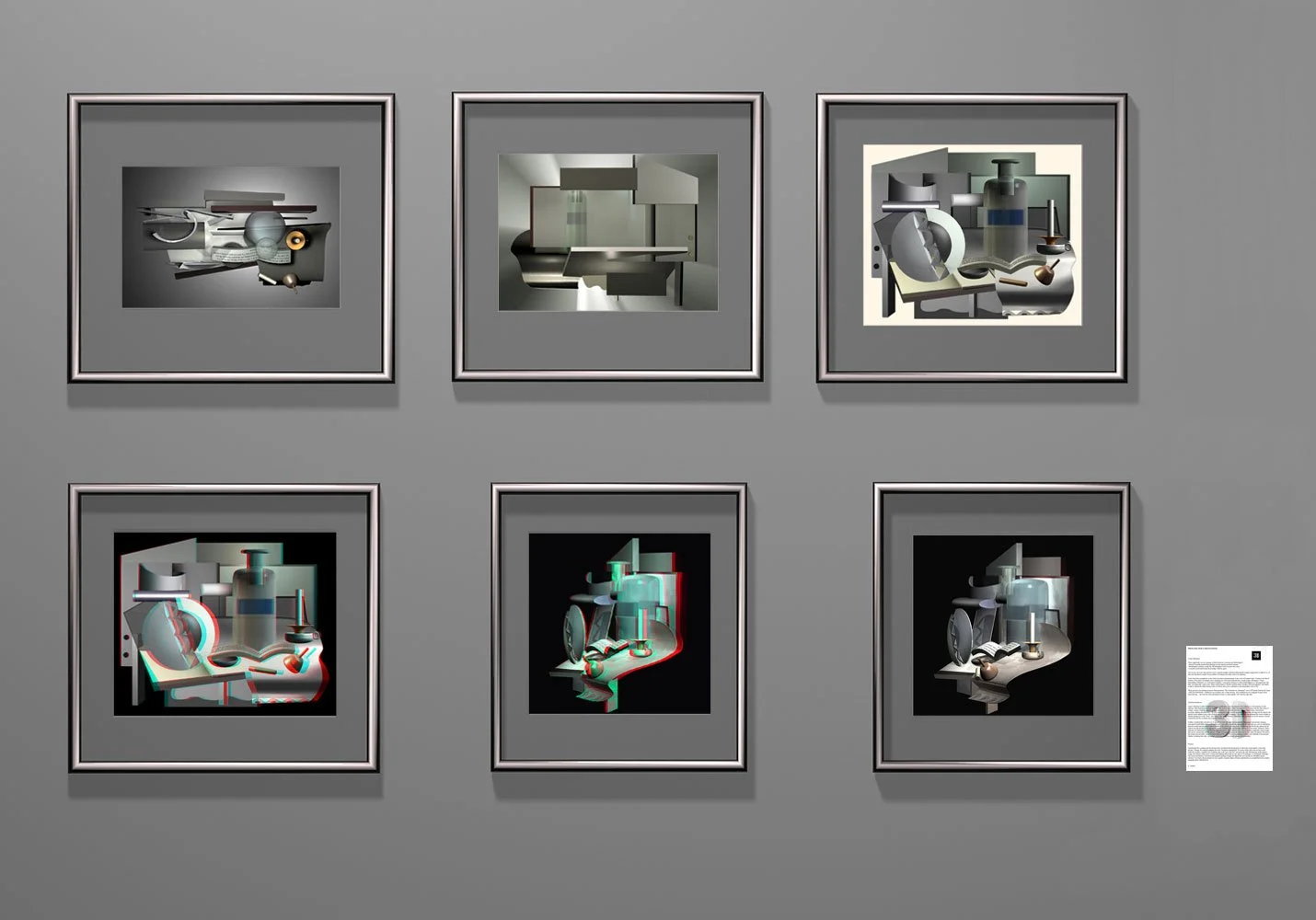 Wall Placement of the Exhibition